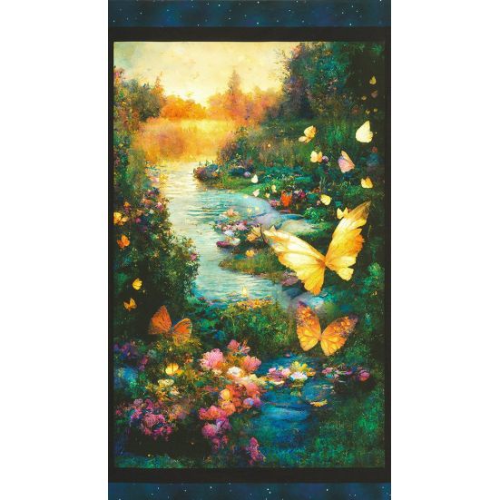 Night Fable Garden Stream Panel
