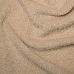 Plain Antipil Fleece Beige