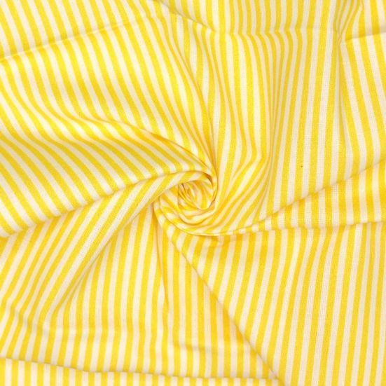 Candy Stripe Sunshine Yellow