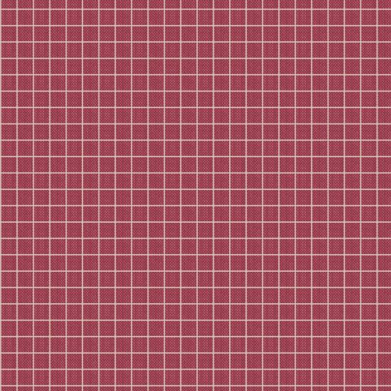 Tilda Creating Memories, Woven Plain Burgundy