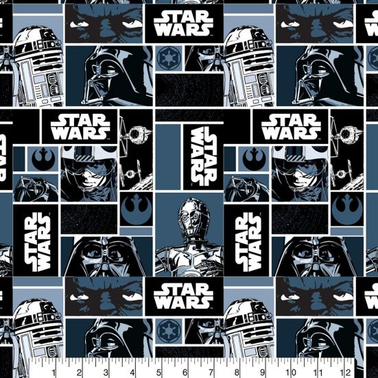 Star Wars Comic Book Cotton