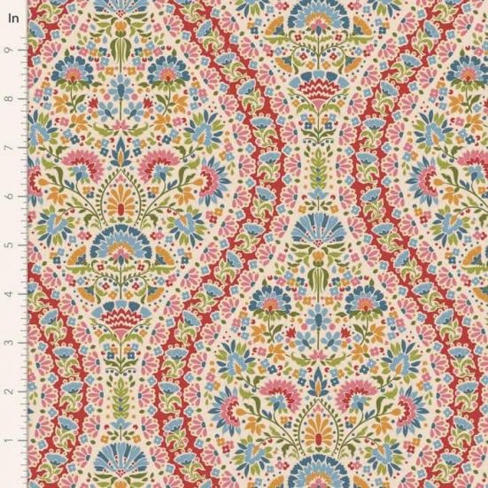 Tilda Pie in the Sky Whimsybird Red