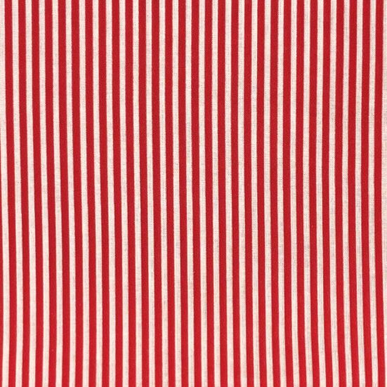 Candy Stripe Red