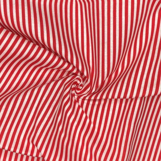 Candy Stripe Red