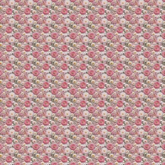3D Pink Daisies