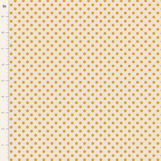 Tilda Creating Memories, Woven Dot Yellow