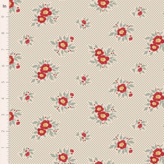 Tilda Merry Little Christmas Joy Blue Cotton