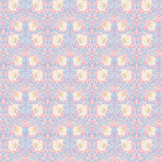Pimpernel Pastel Pink Polycotton