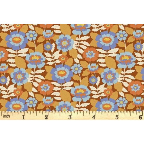 Tilda Wallflower Beverly Caramel Cotton