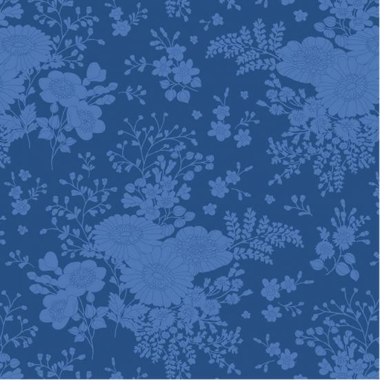 Tilda Something Blue Fabric  Isolde Night