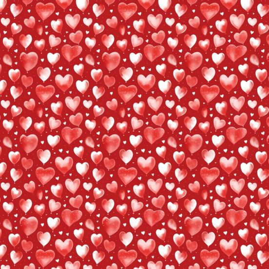 Love Heart Polycotton