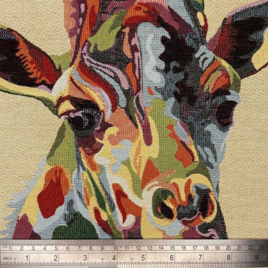 Tapestry Giraffe Panel