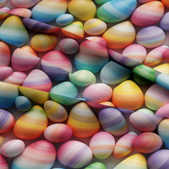 3d Easter Eggs Cotton