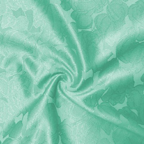 Jacquard Rosebud Green