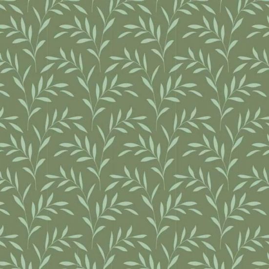 Tilda Hibination Olivebranch Laurel Cotton