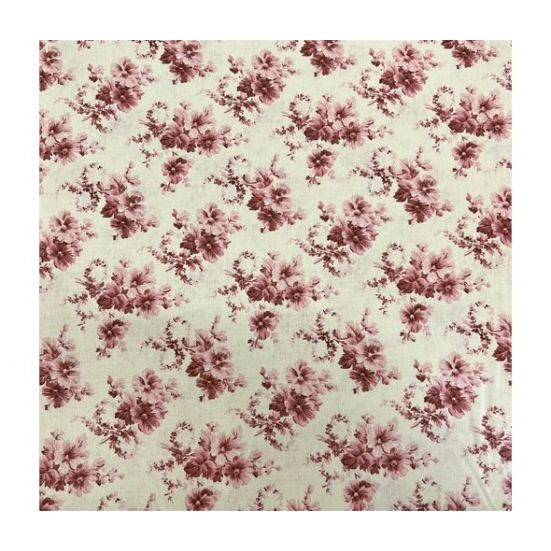 Hope Chest Floral Pink and Ivory 4 Cotton