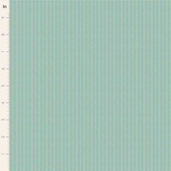 Tilda Creating Memories, Woven Strip Teal