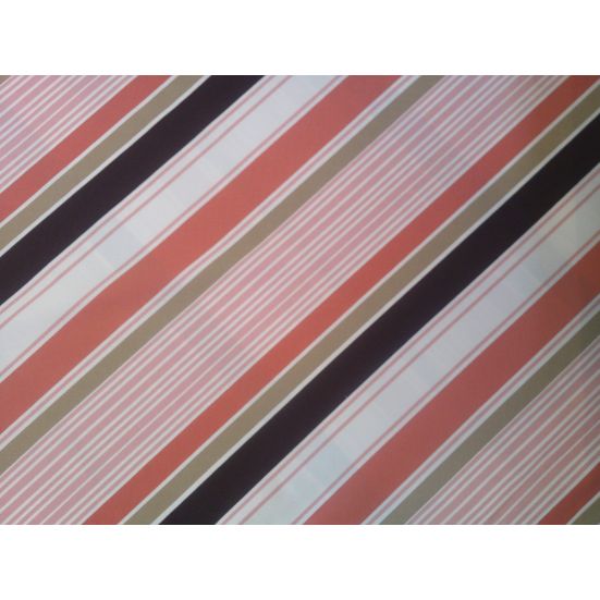 Printed Poplin Diagonal Blush