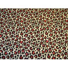 Polycotton animal skin