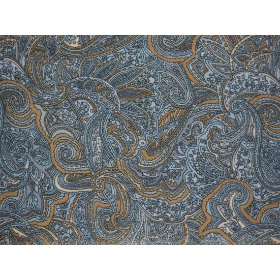 Polyester, Grey with matching Paisley