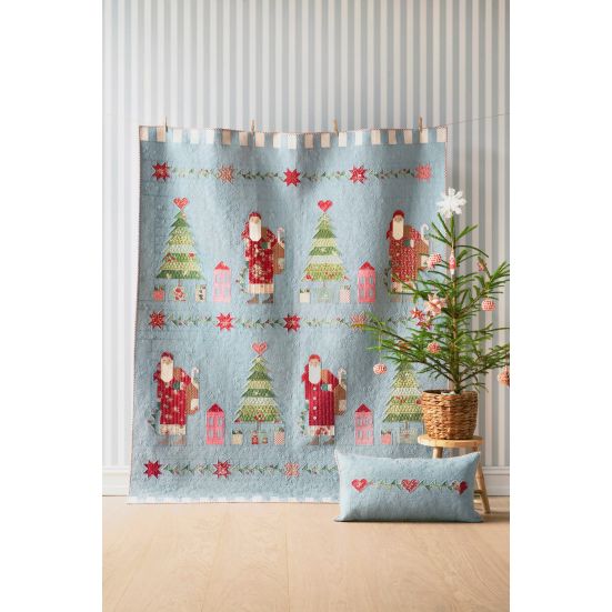 Tilda Merry Little Christmas Noel Moss Cotton