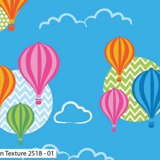 Hot Air Balloons, Balloon Texture Cotton