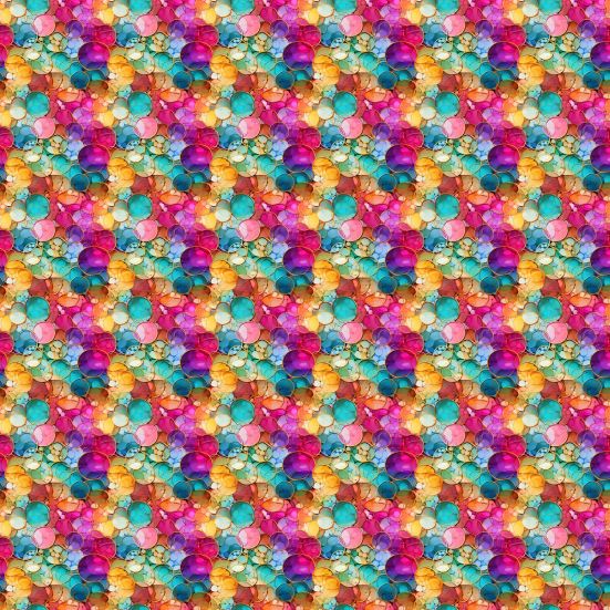 Marble Batik Dots Polycotton