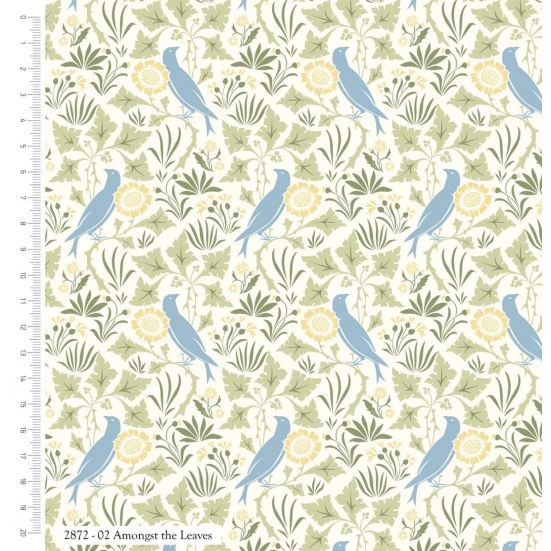 Voysey Amongst the Leaves Cotton