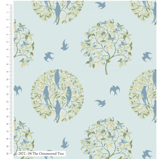 Voysey Ornamental Tree Cotton