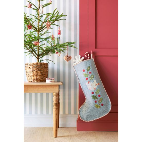Tilda Merry Little Christmas Noel Mist Cotton