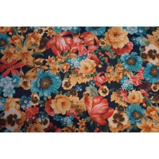 Guchie Blooms Polyester Jersey Lady Mceroly