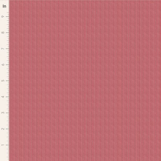 Tilda Creating Memories, Woven Tiny Strip Red