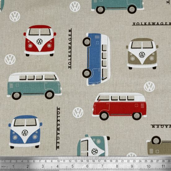 Linen Look VW Iconic Vans