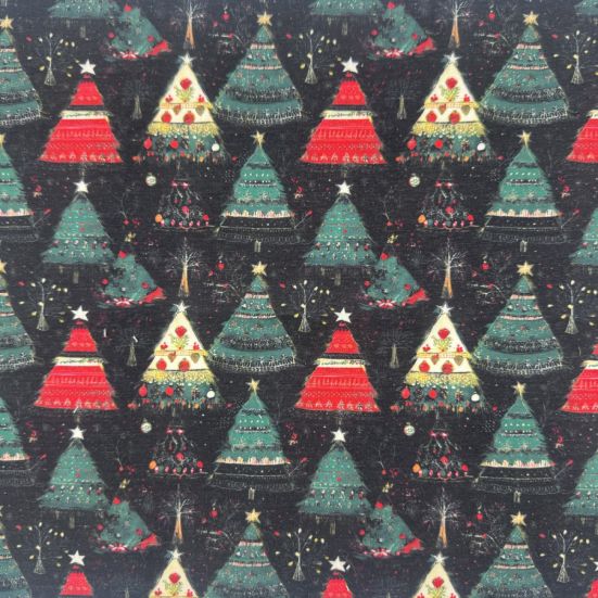 Nordic Noel digitally printed polycotton