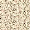 Tilda Merry Little Christmas Mistletoe Cream Cotton