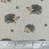 Little Hedgehogs Cotton Canvas