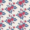 Tilda Village Life Myrtle Blue Cotton
