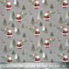 Father Christmas, Grey Cotton Panama