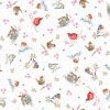 Wrendale Bramble Patch Birds White Cotton