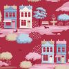 Tilda Village Life Village Blue Cotton