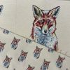 Tapestry Fox Panel