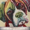 Tapestry Boxer Dog Panel