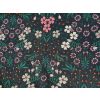 Polyester Midnight Green Floral