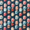 Cozy Cocoa digitally printed polycotton