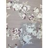 Grey & White Flower Cotton