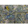 Peacock Paisley Viscose Crepe Jersey Lady Mcelroy