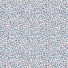 Tilda Village Life Lillian Blue Cotton