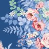 Tilda Something Blue Fabric Whimsyflower Night