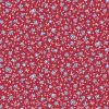 Tilda Village Life Mae Burgundy Cotton