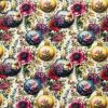 Bauble Blooms digitally printed polycotton